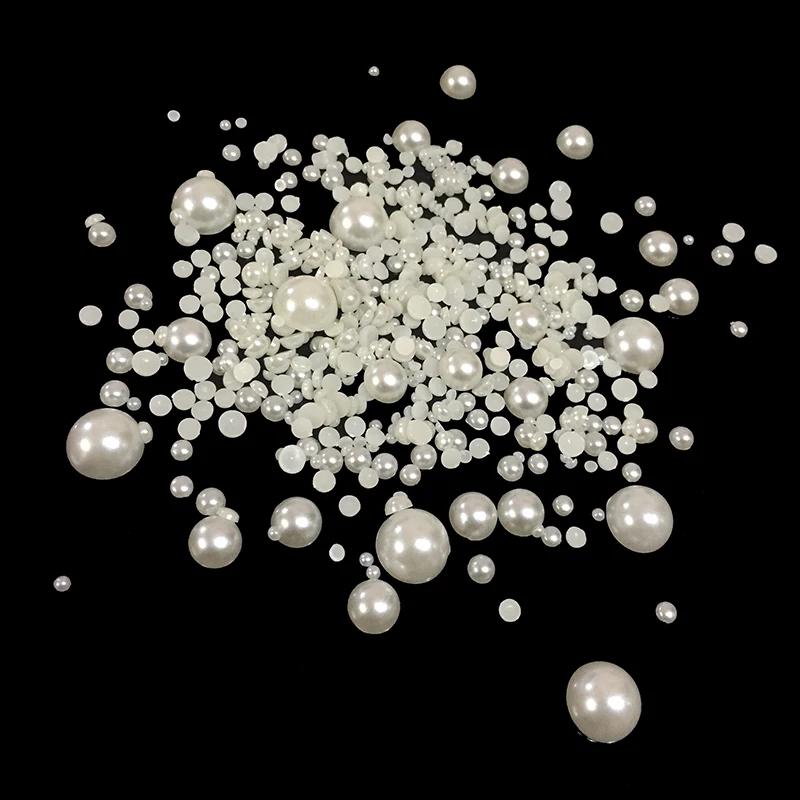 1000pcs/bag Shiny Half Round Pearls Mixed Size Flatback Natural Glue On Resin Beads DIY Nails Art Crafts Jewelry Decoration
1000pcs/bag Shiny Half Round Pearls Mixed Size Flatback Natural Glue On Resin Beads DIY Nails Art Crafts Jewelry Decoration