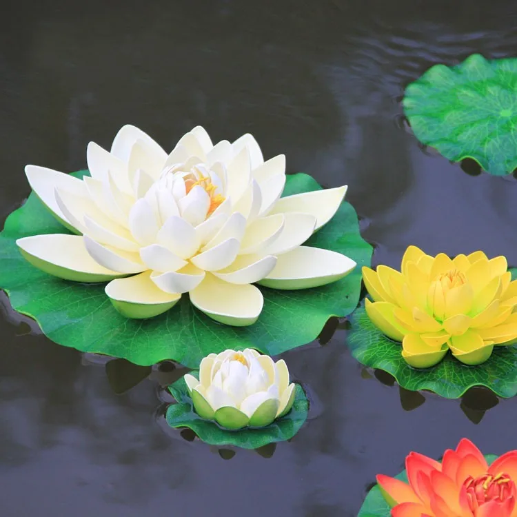 29CM Lotus Flower Fish Tank Garden Water Pool Decorations Silk Flowers For Christmas Ornament Wedding Party Decoration Supplies
29CM Lotus Flower Fish Tank Garden Water Pool Decorations Silk Flowers For Christmas Ornament Wedding Party Decoration Supplies