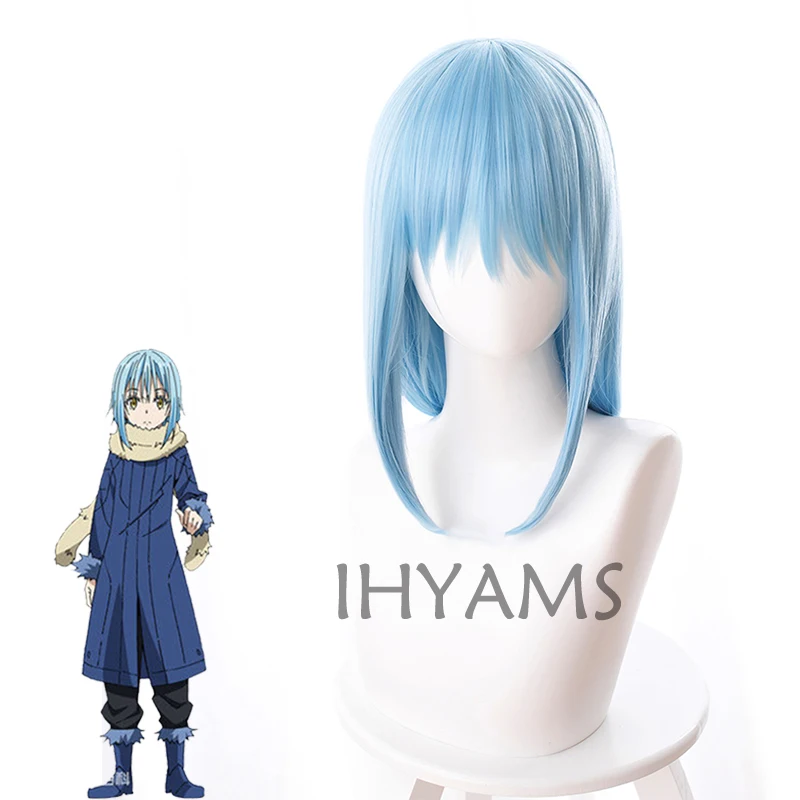 Tensei shitara Slime Datta Ken Cosplay Wigs Rimuru Tempest Wigs 40cm Blue Synthetic Hair Heat Resistant + Wig Cap
Tensei shitara Slime Datta Ken Cosplay Wigs Rimuru Tempest Wigs 40cm Blue Synthetic Hair Heat Resistant + Wig Cap
