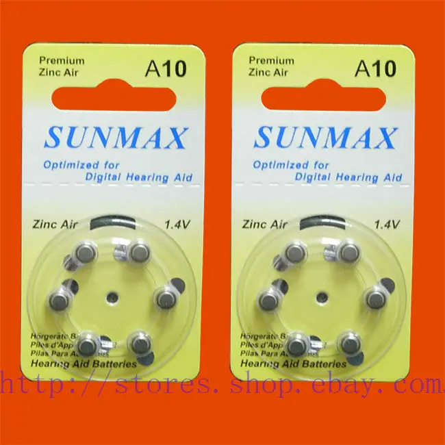 12 батарей слухового аппарата A10 10A ZA10 10 PR70|battery a10|hearing aid batteries a10battery a |