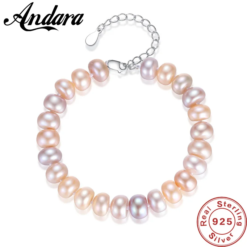 925 Sterling Silver Natural Charming Mixed Color Pearl Bracelets for Women High Quality Jewelry for Party
925 Sterling Silver Natural Charming Mixed Color Pearl Bracelets for Women High Quality Jewelry for Party