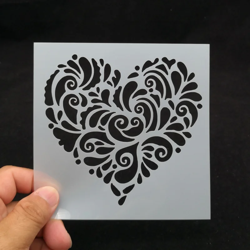 13*13 love pvc Layering Stencils for Diy scrapbook coloring,painting stencil,home decor diy etc. Product image
13*13 love pvc Layering Stencils for Diy scrapbook coloring,painting stencil,home decor diy etc. Product image
