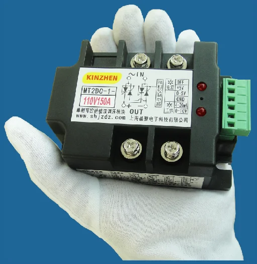 Single-phase Bridge Type Full Control Thyristor DC Rectifier Voltage Regulating Module MT2DC-1-110V150A
Single-phase Bridge Type Full Control Thyristor DC Rectifier Voltage Regulating Module MT2DC-1-110V150A