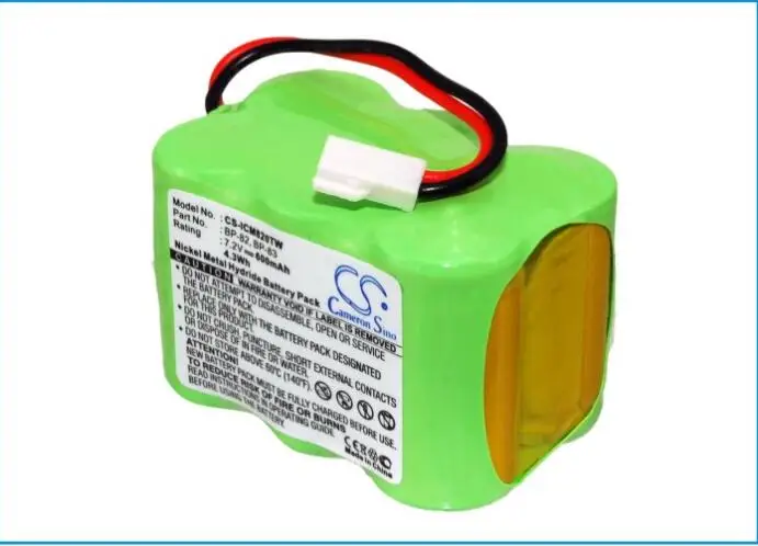 Cameron Sino 600mah battery for ICOM IC-24AT -24ET -25RA -2SA -2SAT -2SE -2SET -3SAT -45A -45SE 94506577 BP-82 -83-84 -85
Cameron Sino 600mah battery for ICOM IC-24AT -24ET -25RA -2SA -2SAT -2SE -2SET -3SAT -45A -45SE 94506577 BP-82 -83-84 -85