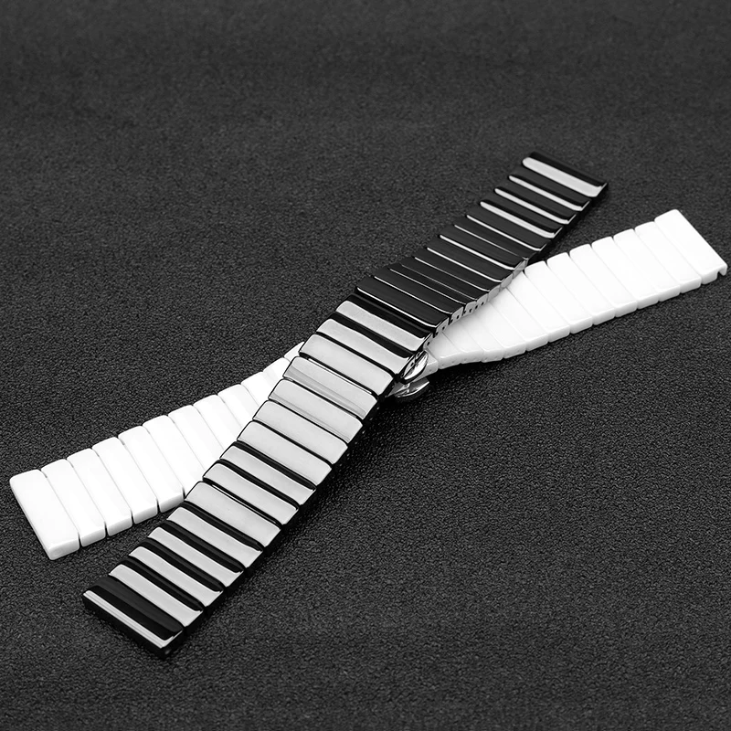 For Huawei watch GT Ceramic strap Compatible band width 18mm 20mm 22mm for Galaxy Watch 46mm 42mm/Gear S3 S2 watch Accessories
For Huawei watch GT Ceramic strap Compatible band width 18mm 20mm 22mm for Galaxy Watch 46mm 42mm/Gear S3 S2 watch Accessories
