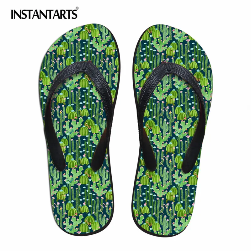 INSTANTARTS Cactus Deisgn Women Summer Beach Slippers Non-slip Rubber Flip Flops Girls Lady Lightweight Flip-flops Zapatos Mujer
INSTANTARTS Cactus Deisgn Women Summer Beach Slippers Non-slip Rubber Flip Flops Girls Lady Lightweight Flip-flops Zapatos Mujer