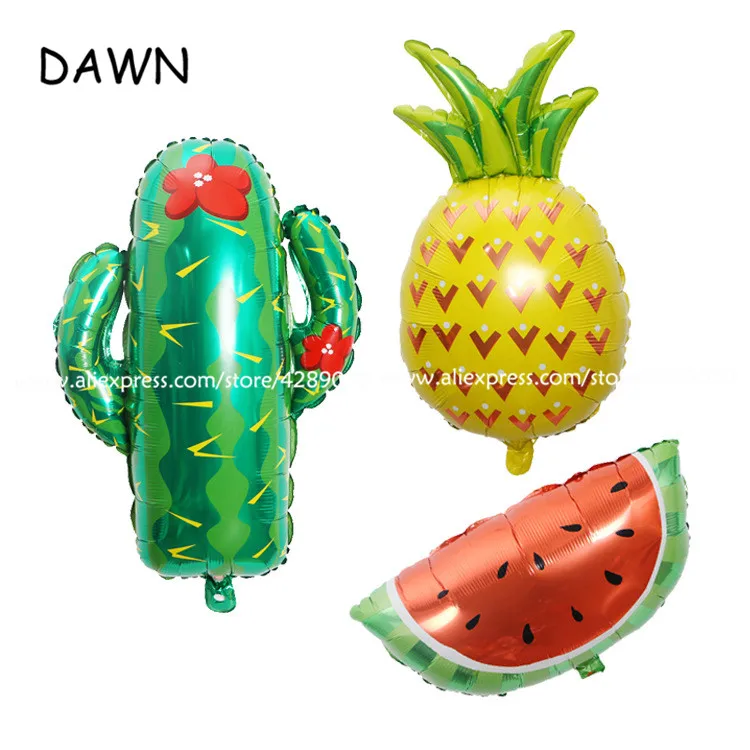 3pcs/lot Large Cactus Pineapple Watermelon Foil Balloons Baby Shower Happy Childrens' Day Birthday Party Decoration Supplies
3pcs/lot Large Cactus Pineapple Watermelon Foil Balloons Baby Shower Happy Childrens' Day Birthday Party Decoration Supplies