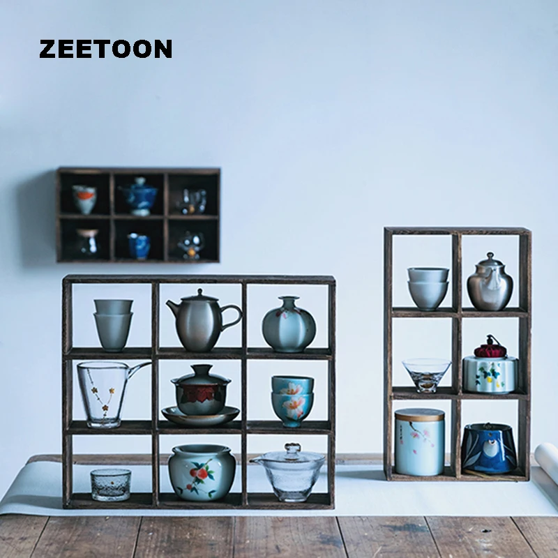 Paulownia Bo Ancient Shelf Frame Vase Base Teaware Storage Cabinets Solid Wood Wall Display Shelves Creative Vintage Home Decor
Paulownia Bo Ancient Shelf Frame Vase Base Teaware Storage Cabinets Solid Wood Wall Display Shelves Creative Vintage Home Decor