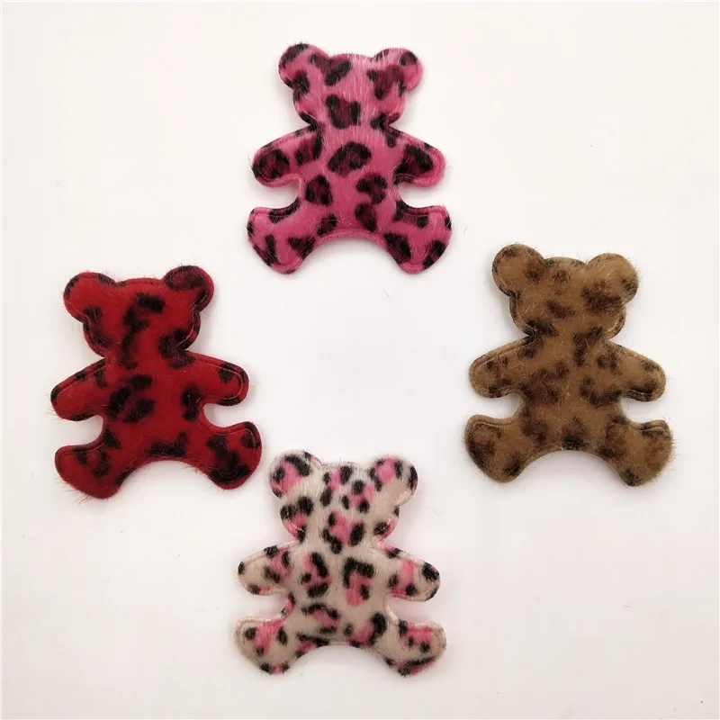 32pcs/lot 4.8*4.3cm plush leopard bear Padded Appliques for DIY Children Headdress Accessories
32pcs/lot 4.8*4.3cm plush leopard bear Padded Appliques for DIY Children Headdress Accessories