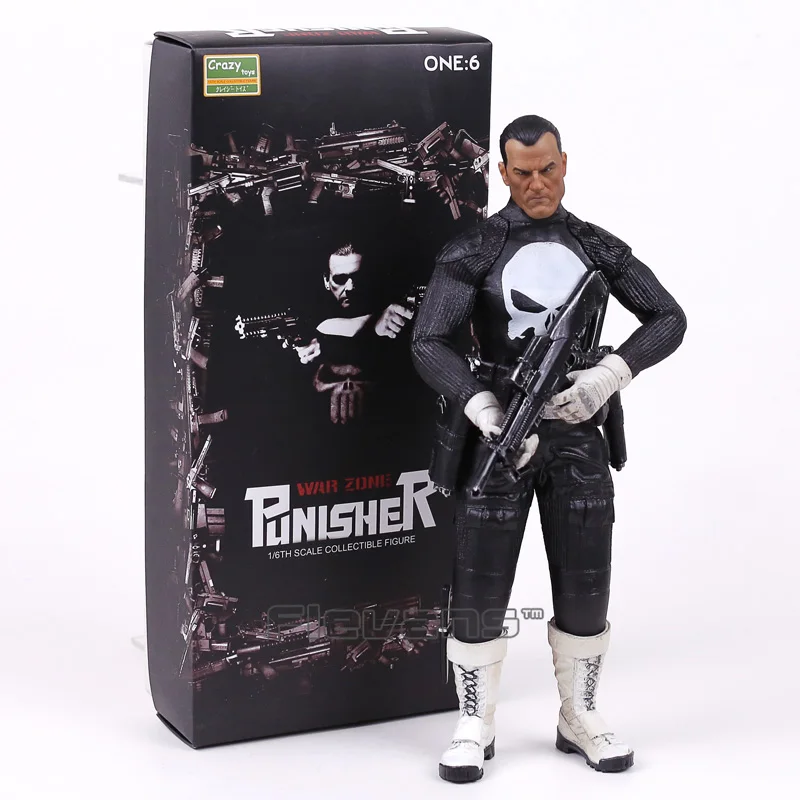 Crazy Toys War Zone Punisher 1/6th Scale Collectible Figure Model Toy 12inch 30cm
Crazy Toys War Zone Punisher 1/6th Scale Collectible Figure Model Toy 12inch 30cm