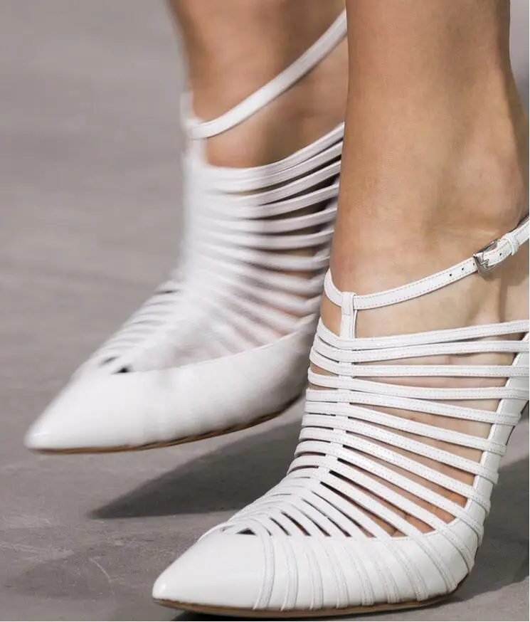 Hot Sexy White/ Black/ Green/Color Genuine Leather Lace-Up Shoes Front&Rear Strap Women's Shoes Thin Heels Women's Sandals
Hot Sexy White/ Black/ Green/Color Genuine Leather Lace-Up Shoes Front&Rear Strap Women's Shoes Thin Heels Women's Sandals
