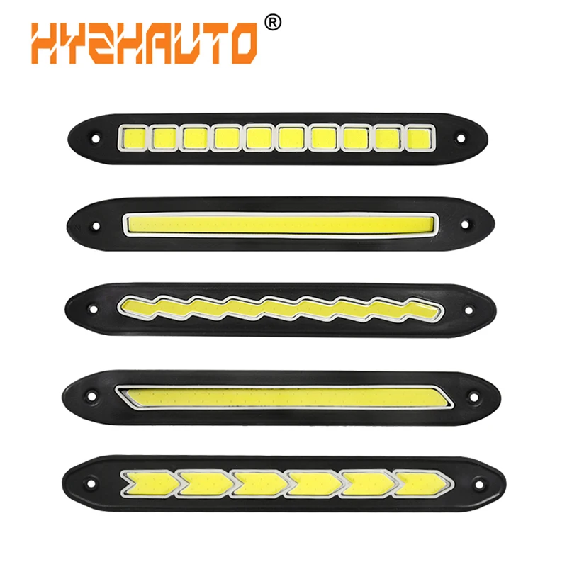 HYZHAUTO 2Pcs Flexible Car LED Daytime Running Light Strip High Power COB DRL Fog Lights Driving Lamp Waterproof White 12V
HYZHAUTO 2Pcs Flexible Car LED Daytime Running Light Strip High Power COB DRL Fog Lights Driving Lamp Waterproof White 12V