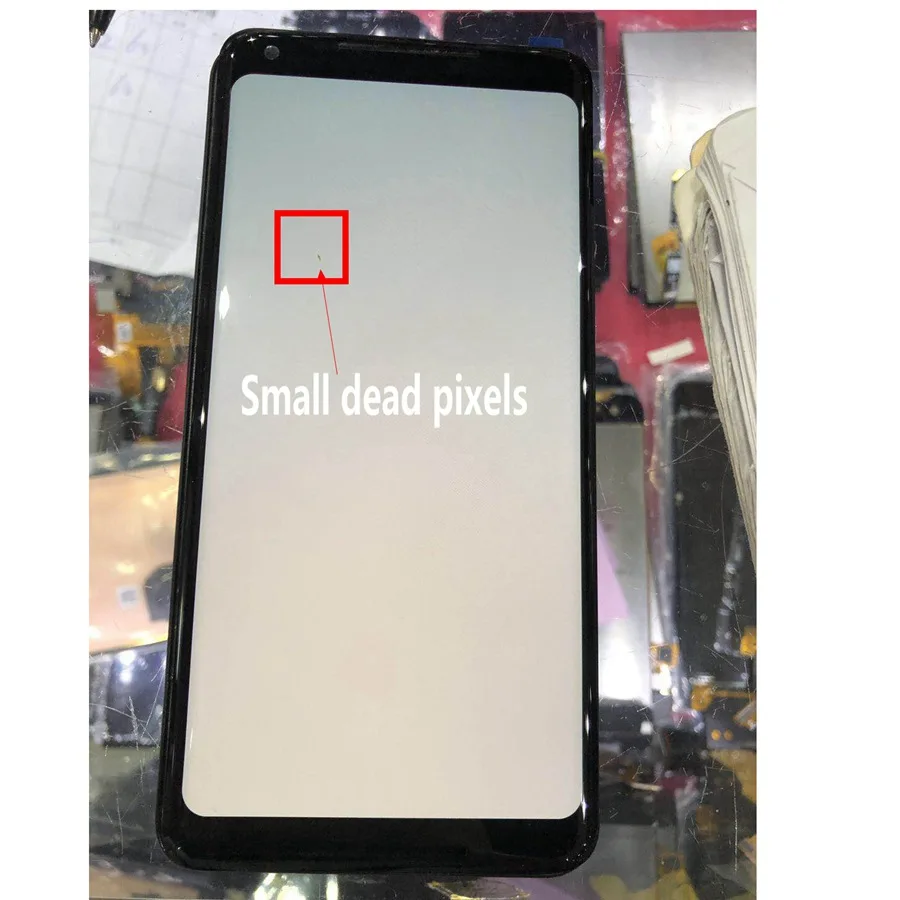 Display For Google Pixel 2 XL LCD Screen Replacement parts 6.0" For Google Pixel 2XL Touch Screen Parts with Small Dead Pixels
Display For Google Pixel 2 XL LCD Screen Replacement parts 6.0" For Google Pixel 2XL Touch Screen Parts with Small Dead Pixels