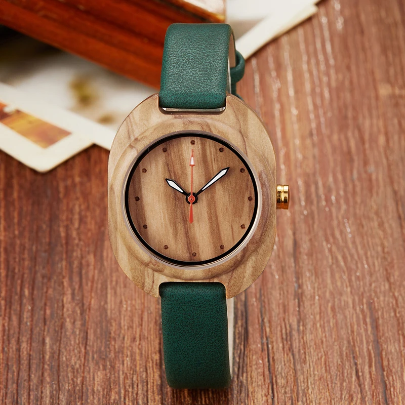 Ladies Wood Watch Female Bracelet Wrist Watches Wooden Case Leather Strap Retro Women Small Wristwatch reloj de mujer de mader
Ladies Wood Watch Female Bracelet Wrist Watches Wooden Case Leather Strap Retro Women Small Wristwatch reloj de mujer de mader