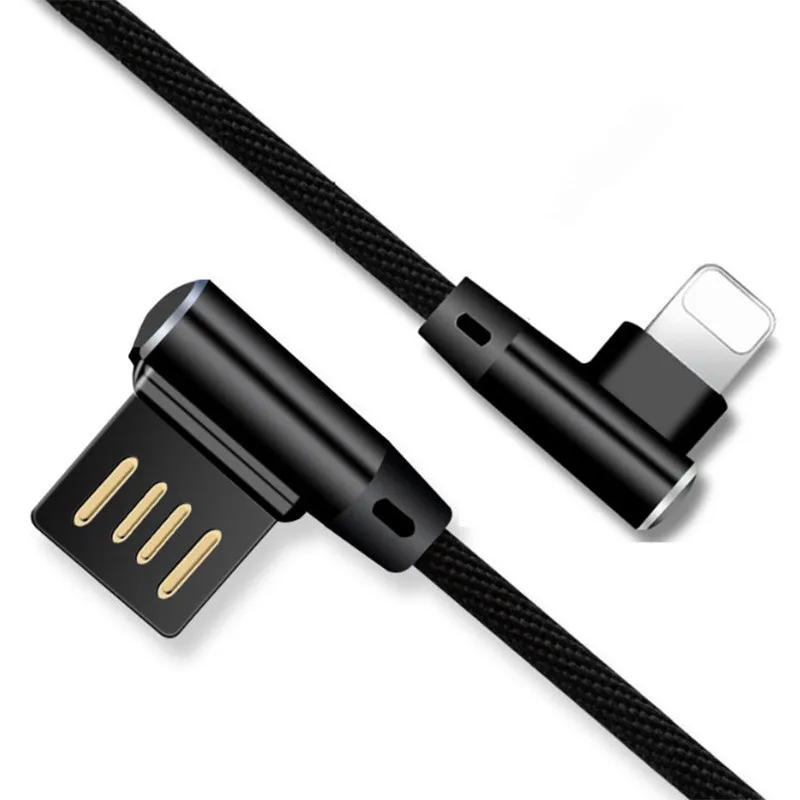 (Под углом 90 градусов) для кабеля передачи данных кабель с разъемом Micro USB Type C iPhone