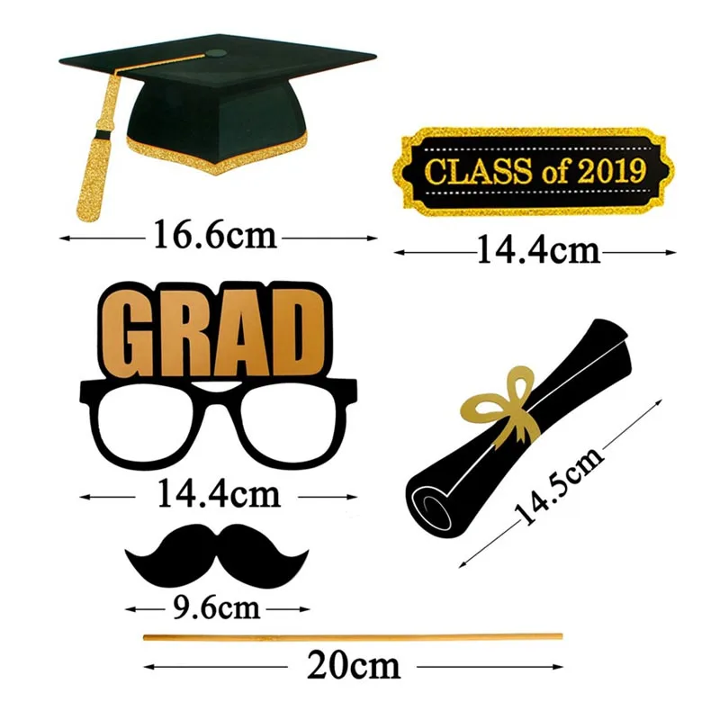 38Pcs 2019 Party Decor Photo Booth Props Set Graduation Paper Banner Graduated Latex Balloons Class of 2020 Party Supplies
38Pcs 2019 Party Decor Photo Booth Props Set Graduation Paper Banner Graduated Latex Balloons Class of 2020 Party Supplies