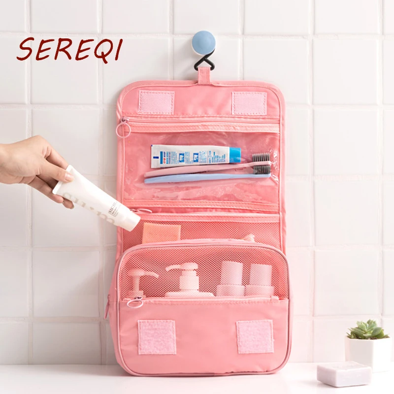 Travel Hanging Hook Cosmetic Bag Waterproof Makeup Large Capacity Toiletry Bag Organizer Multi-use Holder Bag Travel Accessories
Travel Hanging Hook Cosmetic Bag Waterproof Makeup Large Capacity Toiletry Bag Organizer Multi-use Holder Bag Travel Accessories