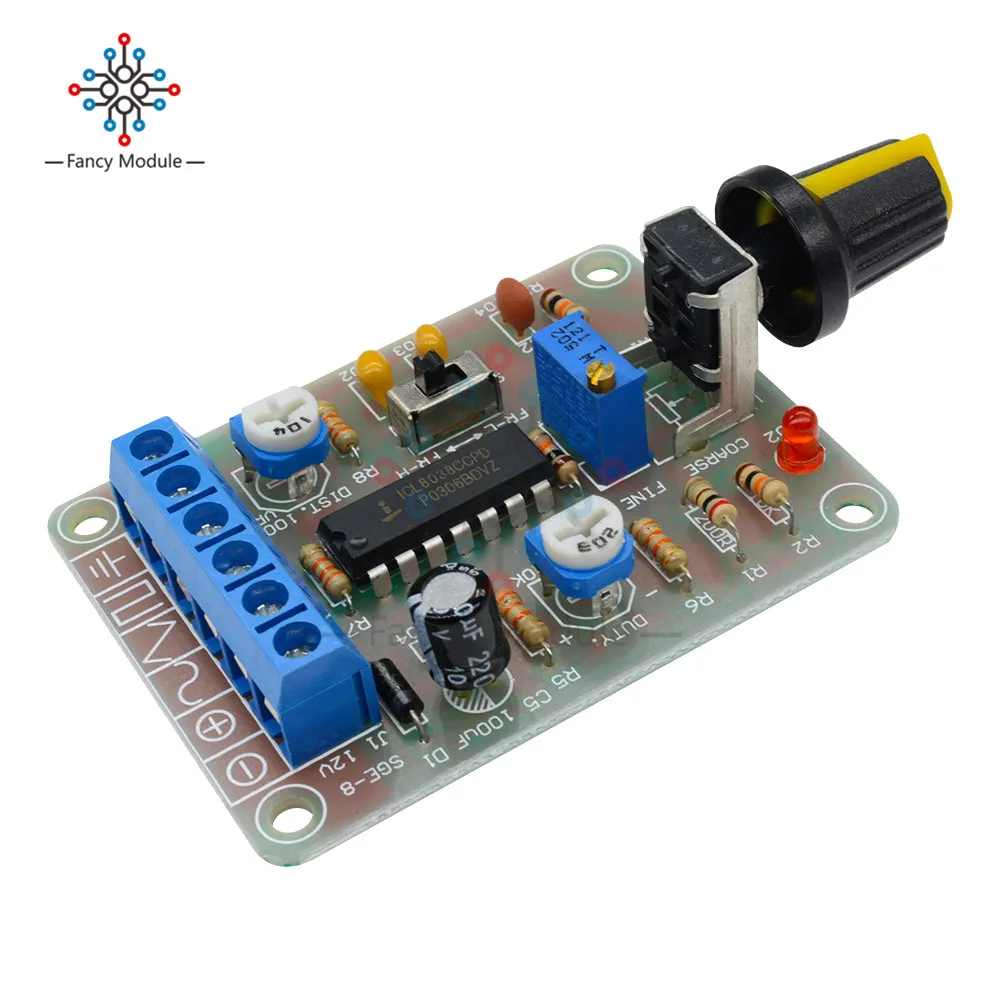 1 Set ICL8038 Monolithic Function Signal Generator Module Sine Square Triangle Welded DIY Kit Sine Square Triangle
1 Set ICL8038 Monolithic Function Signal Generator Module Sine Square Triangle Welded DIY Kit Sine Square Triangle