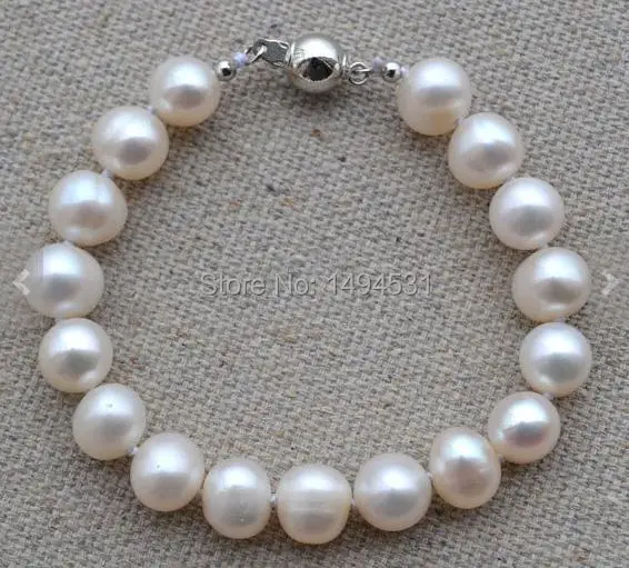Wholesale Pearl Jewelry, Wedding Bridesmaids Bracelet, 7.5Inches 9-10mm Genuine Freshwater Pearl Bracelet,Fashion Lady's Jewelry
Wholesale Pearl Jewelry, Wedding Bridesmaids Bracelet, 7.5Inches 9-10mm Genuine Freshwater Pearl Bracelet,Fashion Lady's Jewelry