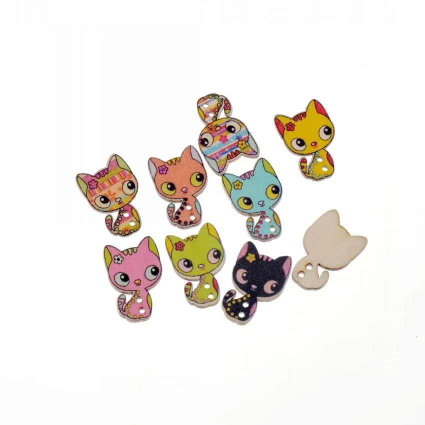 Free Shipping Retail 10Pcs Random Mixed Decorative Buttons Lovely Cats 2 Holes Pattern Sewing Buttons Back Natural Scrapbooking
Free Shipping Retail 10Pcs Random Mixed Decorative Buttons Lovely Cats 2 Holes Pattern Sewing Buttons Back Natural Scrapbooking