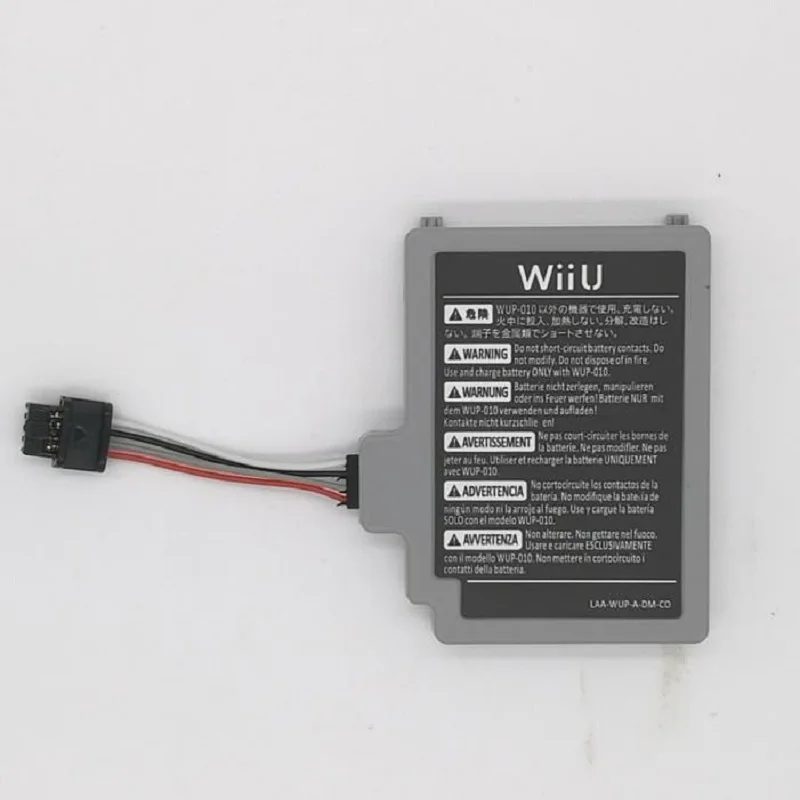 New 1500mAh Battery for Nintendo WiiU Wii U Gamepad Joystick Controller Bateria 3.7V Li-Ion Rechargeable Batteries Replacement |