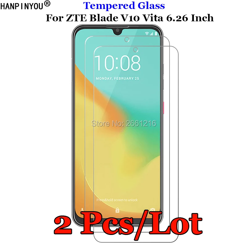 2 Pcs/Lot For ZTE Blade V10 Vita Tempered Glass 9H 2.5D Premium Screen Protector Film For ZTE Blade V10 Vita 6.26"
2 Pcs/Lot For ZTE Blade V10 Vita Tempered Glass 9H 2.5D Premium Screen Protector Film For ZTE Blade V10 Vita 6.26"