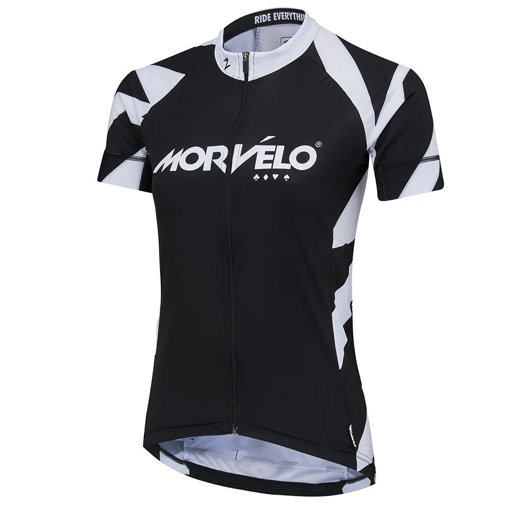Женская футболка с коротким рукавом team Morvelo красная велосипедная рубашка для