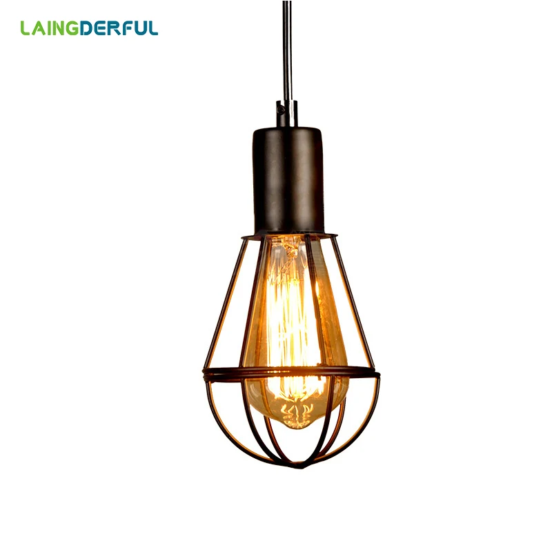 LAINGDERFUL Industrial Nordic Simplicity Pendant Light Vintage Light Birdcage loft Iron Art Pendant Lamp
LAINGDERFUL Industrial Nordic Simplicity Pendant Light Vintage Light Birdcage loft Iron Art Pendant Lamp