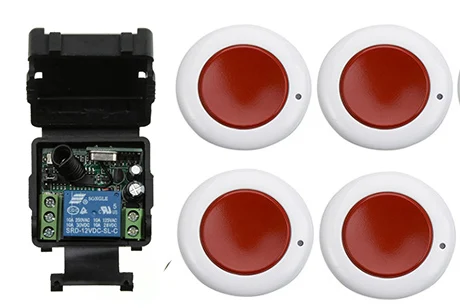 xuanlongyuan DC12V 24V 1CH Wireless Remote Control Switch System Receiver& Red and white wall Panel Sticky Remote /window /lamp
xuanlongyuan DC12V 24V 1CH Wireless Remote Control Switch System Receiver& Red and white wall Panel Sticky Remote /window /lamp