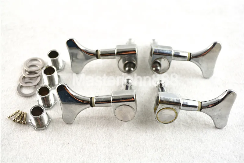 Silver Fish Tail Electric Bass Sealed Tuning Pegs Tuners Machine Head 2L+2R Free Shipping
Silver Fish Tail Electric Bass Sealed Tuning Pegs Tuners Machine Head 2L+2R Free Shipping