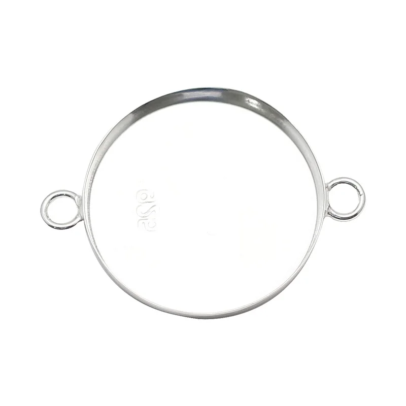 Beadsnice 925 Sterling Silver Jewelry Circle Coin Bezel Bracelet Charm Connectors Diy Making Wholesale Supply ID37557smt4
Beadsnice 925 Sterling Silver Jewelry Circle Coin Bezel Bracelet Charm Connectors Diy Making Wholesale Supply ID37557smt4