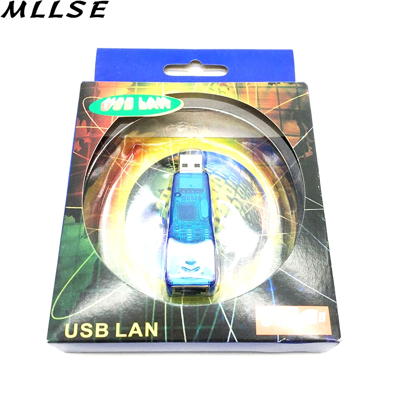 MLLSE 1 шт. голубой цвет Ethernet USB 2 0 к локальной сети RJ45 сетевая карта адаптер кабель