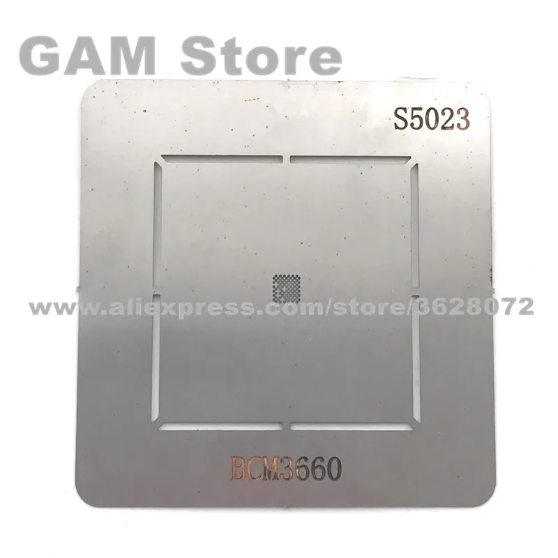 WCN3660 BGA Stencil For Xiaomi wifi IC Reballing Pins BGA Direct Heating Template S5023
WCN3660 BGA Stencil For Xiaomi wifi IC Reballing Pins BGA Direct Heating Template S5023