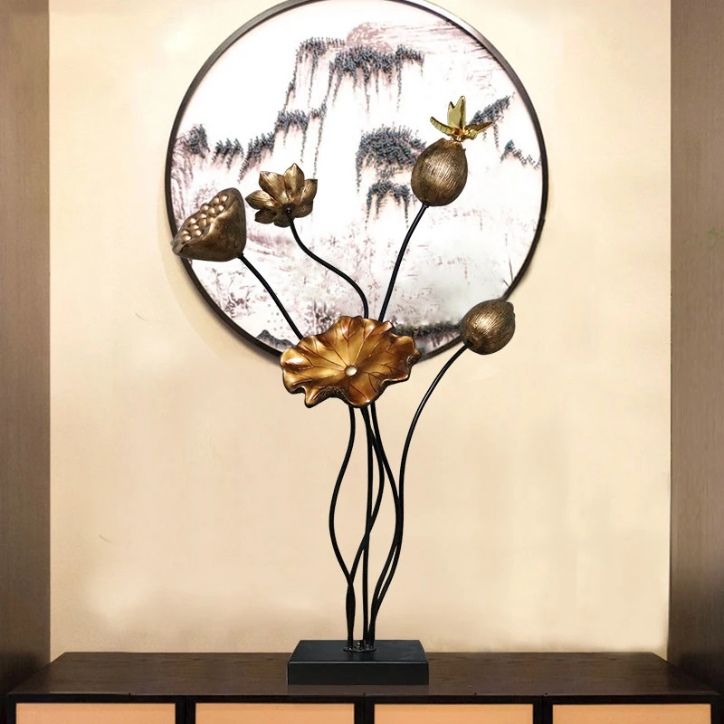 Chinese Metal Lotus Flowers Sculpture Figurines Decoration Home Furnishing Livingroom Crafts Hotel Office Desktop Ornaments Art
Chinese Metal Lotus Flowers Sculpture Figurines Decoration Home Furnishing Livingroom Crafts Hotel Office Desktop Ornaments Art