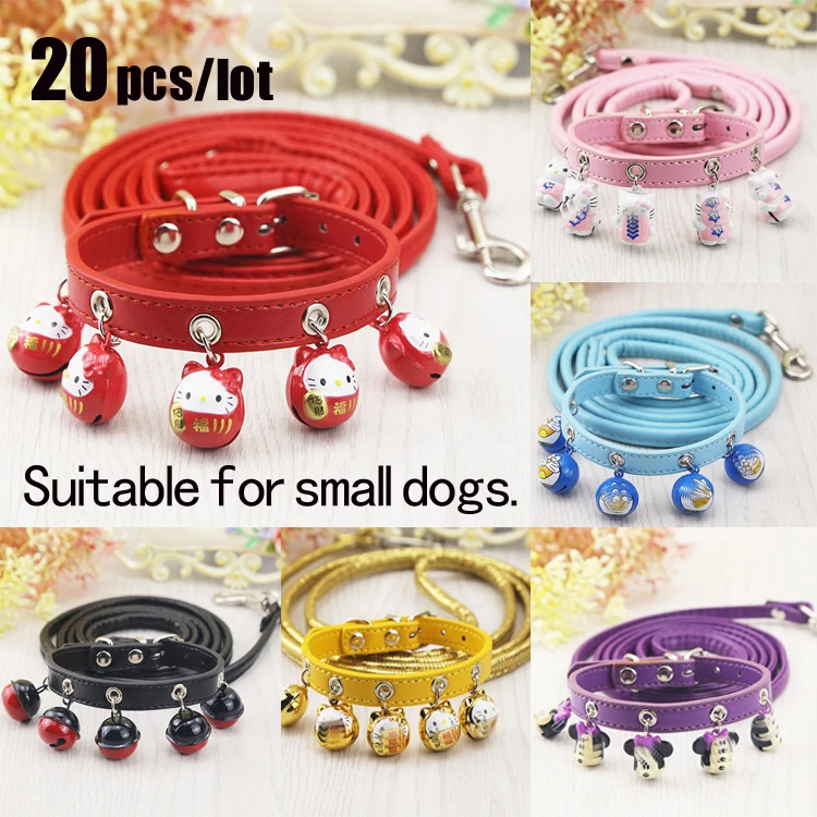 20PC Pet Dog Collar Puppy Cat Pet Buckle Dogs Leads Adjustable Neck Strap With Bell for Animal Pet Accessories For Small Dogs
20PC Pet Dog Collar Puppy Cat Pet Buckle Dogs Leads Adjustable Neck Strap With Bell for Animal Pet Accessories For Small Dogs