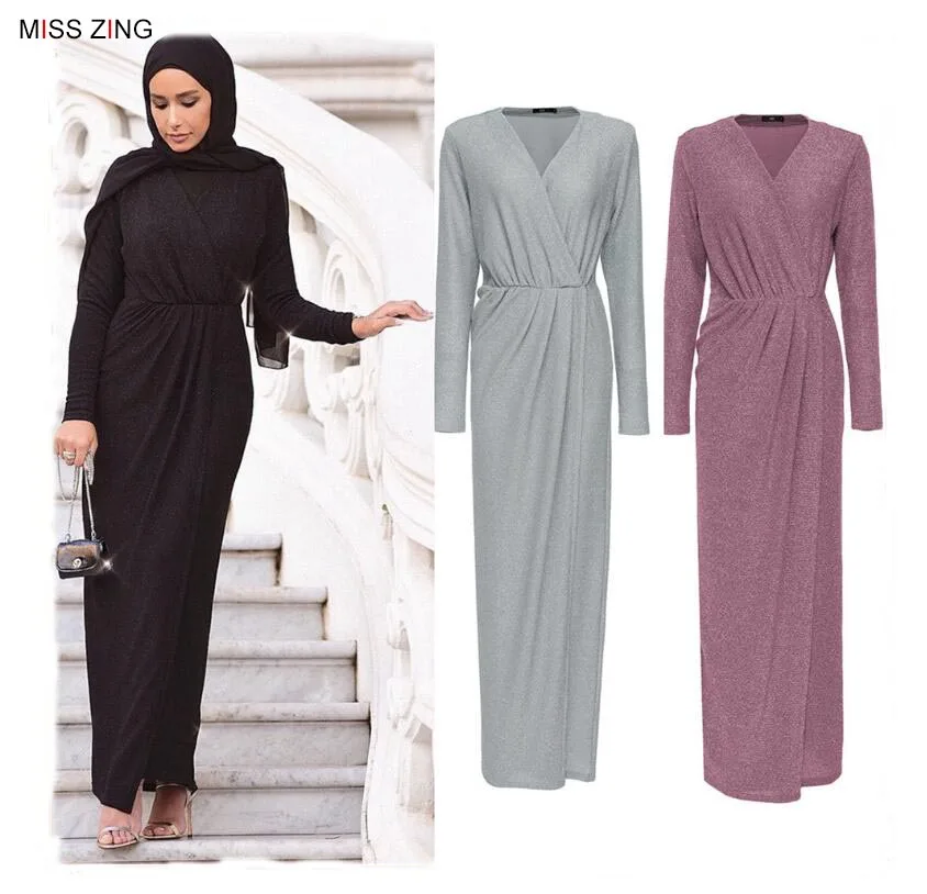 Miss Zing Women Blinking Full Dress Maxi Skirt Msulim Abaya Ramazaz Kimono Loose Robe Gowns Islamic Clothing Middle East Prayer
Miss Zing Women Blinking Full Dress Maxi Skirt Msulim Abaya Ramazaz Kimono Loose Robe Gowns Islamic Clothing Middle East Prayer