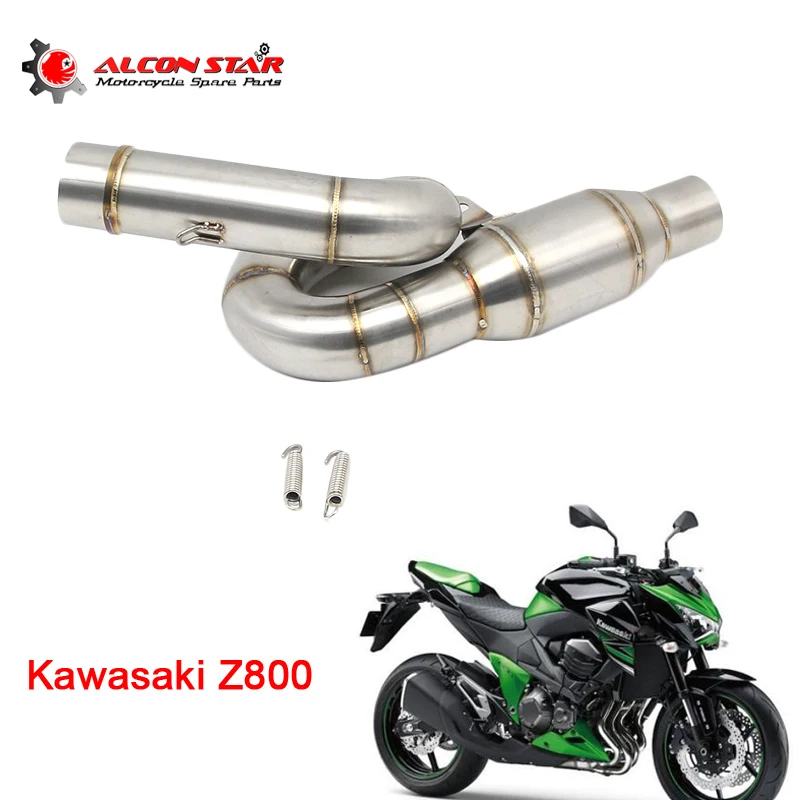 Alconstar Motorcycle Exhaust Contact middle Link pipe Full System slip-on For Kawasaki Z800 2013-2016 Fit For 51mm muffler
Alconstar Motorcycle Exhaust Contact middle Link pipe Full System slip-on For Kawasaki Z800 2013-2016 Fit For 51mm muffler