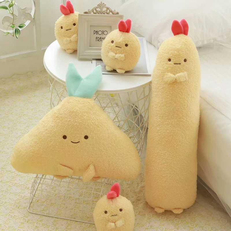 New Plush Toy Stuffed Doll Cute Cartoon San-X Sumikko Gurashi Pendant Shrimp Long Body Tempura Pillow Cushion Christmas Present
New Plush Toy Stuffed Doll Cute Cartoon San-X Sumikko Gurashi Pendant Shrimp Long Body Tempura Pillow Cushion Christmas Present
