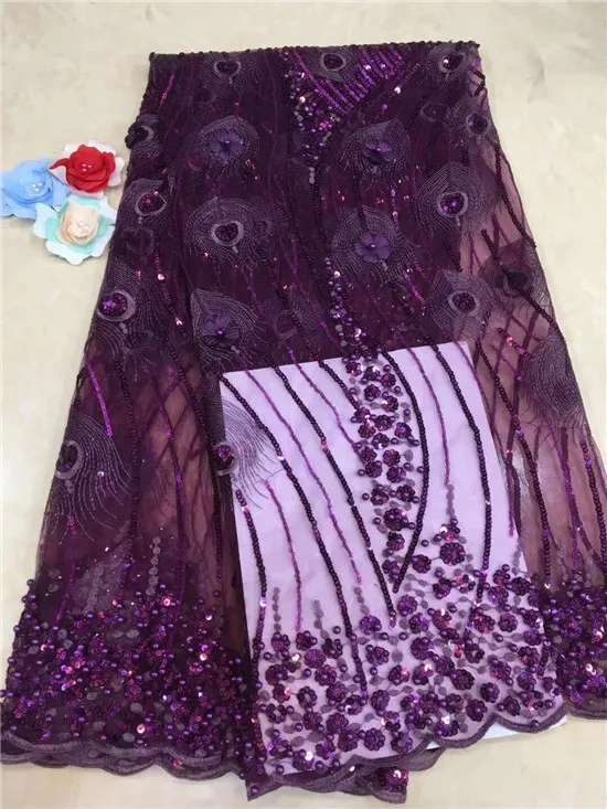 purple 3D Lace Fabric with Beads and Stones High Quality African Tulle Lace Fabric 2019 Guipure Nigerian Lace Fabrics
purple 3D Lace Fabric with Beads and Stones High Quality African Tulle Lace Fabric 2019 Guipure Nigerian Lace Fabrics