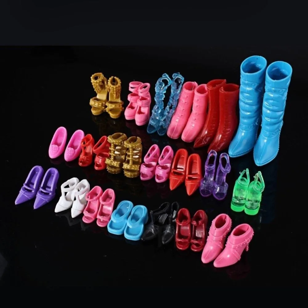 12 pairs/Lot Doll Shoes Fashion Cute Color Random shoes for Doll with Different styles High Quality Baby Toy
12 pairs/Lot Doll Shoes Fashion Cute Color Random shoes for Doll with Different styles High Quality Baby Toy
