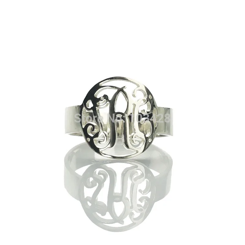 AILIN Personalized Sterling Silver Circle Monogram Rings Cut 3 Monogrammed Initials Name Round Rings Best Gift for Women
AILIN Personalized Sterling Silver Circle Monogram Rings Cut 3 Monogrammed Initials Name Round Rings Best Gift for Women