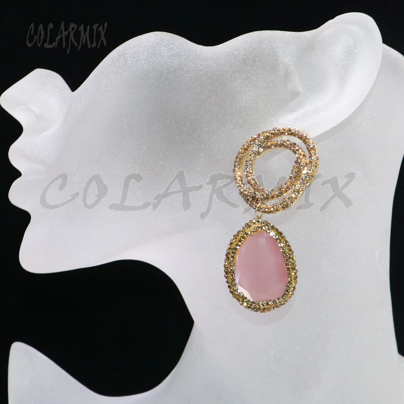 3 pairs crystal earrings mix color cat eye stone earrings Gems jewelry wholesale jewelry for women dangle earring gift 9087
3 pairs crystal earrings mix color cat eye stone earrings Gems jewelry wholesale jewelry for women dangle earring gift 9087