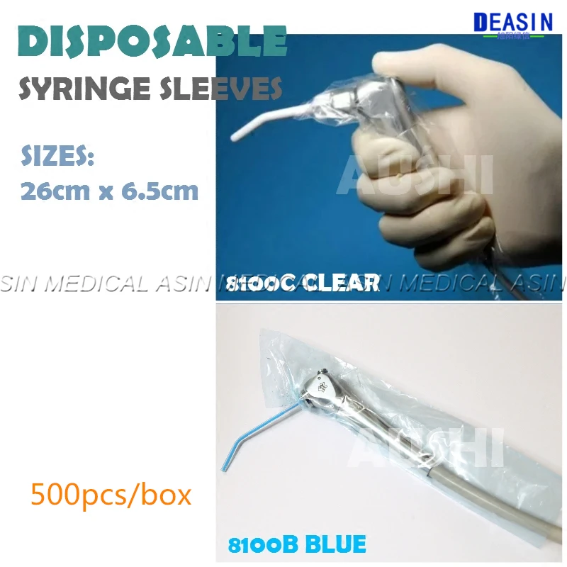1 box Easy supply disposable syringe sleeves 500 pcs/box poly plastic for tactile feeling
1 box Easy supply disposable syringe sleeves 500 pcs/box poly plastic for tactile feeling