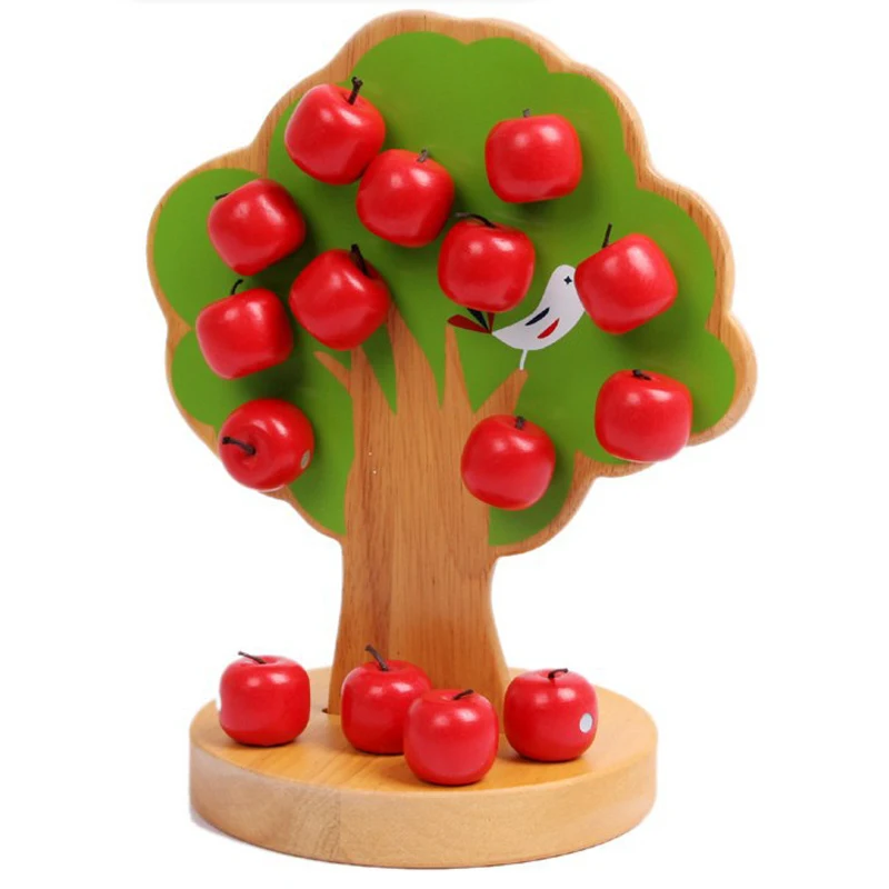 Early Learning Educational Baby Kids Magnetic Wooden Apple Tree Fruit Toddler Infant Intelligence Toys Gift
Early Learning Educational Baby Kids Magnetic Wooden Apple Tree Fruit Toddler Infant Intelligence Toys Gift