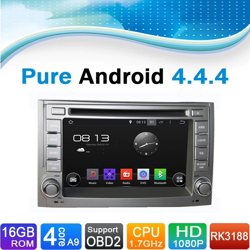 Android 4.4.4 Автомобильная DVD система GPS навигации для Hyundai: H1 (2011 2012)|navigation system in