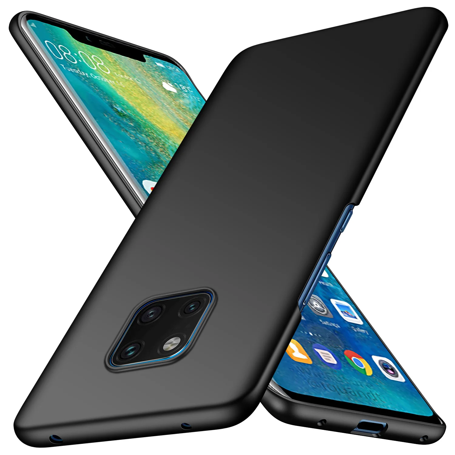 Для Huawei P30 P20 Mate 20 Pro X Ультратонкий минималистичный тонкий защитный чехол для