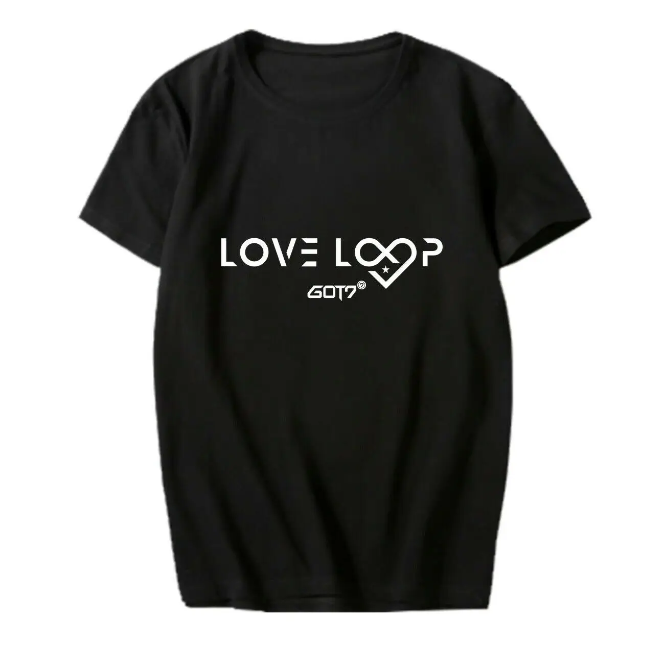 BomHCS Kpop GOT7 LOVE LOOP Cotton T-shirt Casual Basic Tee unisex Short Sleeve Tops
BomHCS Kpop GOT7 LOVE LOOP Cotton T-shirt Casual Basic Tee unisex Short Sleeve Tops