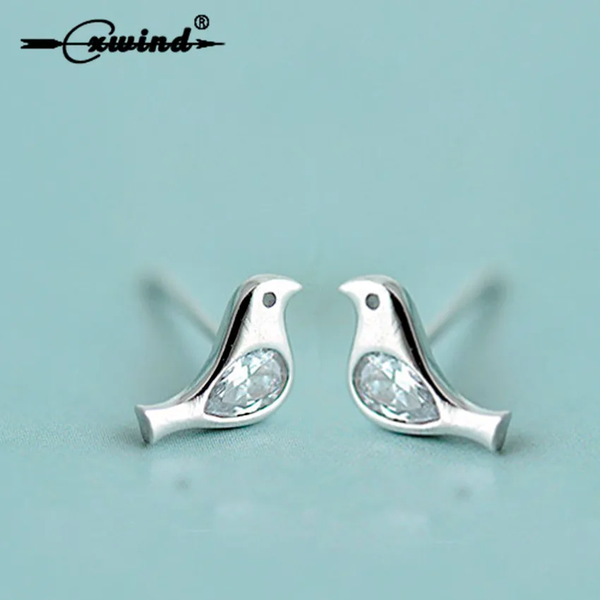 Cxwind Fashion Charm Crystal Animal Bird Stud Earring Water Drop Zircon Earring Jewelry wholesale for Women wedding Femme 2019
Cxwind Fashion Charm Crystal Animal Bird Stud Earring Water Drop Zircon Earring Jewelry wholesale for Women wedding Femme 2019