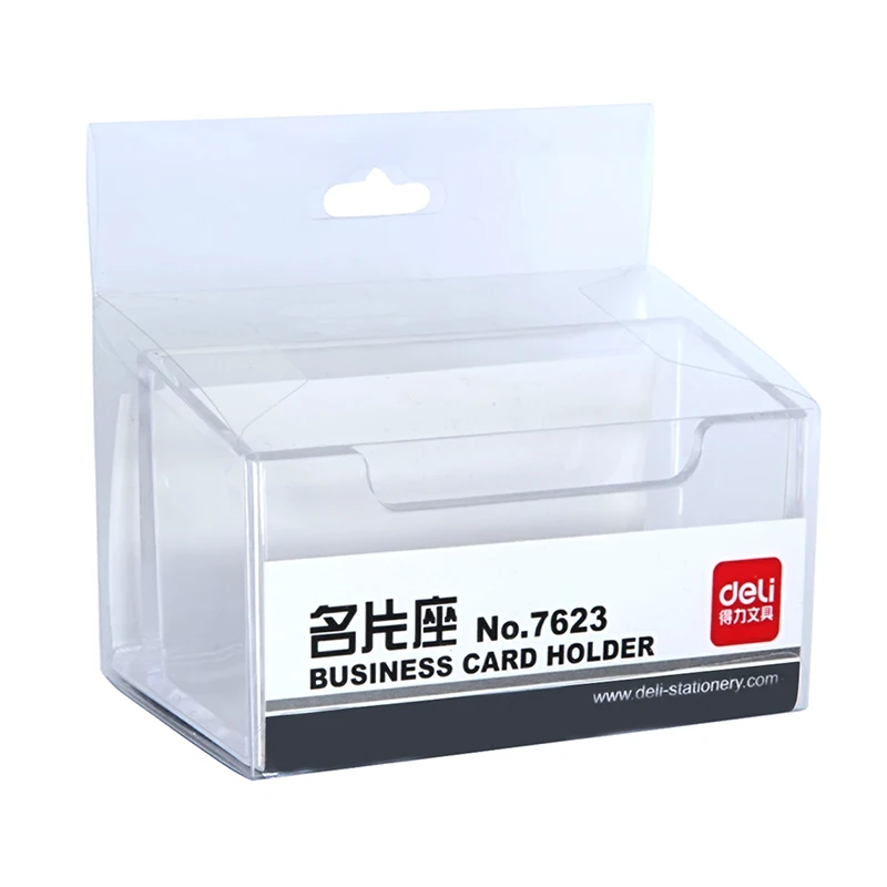 Deli Business Name Card Box Big Capacity Credit Card Holder Memo Pad
Deli Business Name Card Box Big Capacity Credit Card Holder Memo Pad