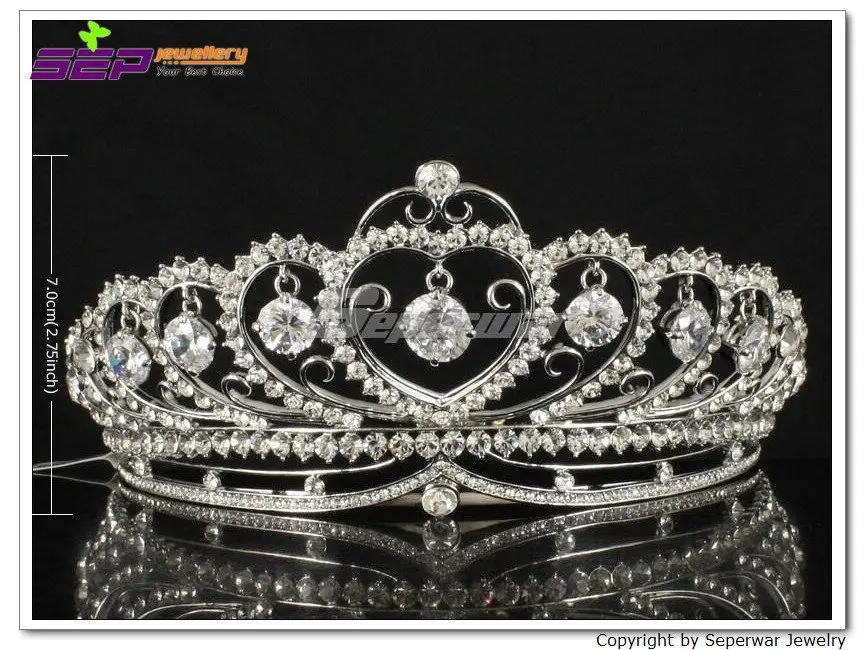 Clear Crystals Wedding Hair Accessories Bride Crown Wedding Dress Accessories SHA8443
Clear Crystals Wedding Hair Accessories Bride Crown Wedding Dress Accessories SHA8443
